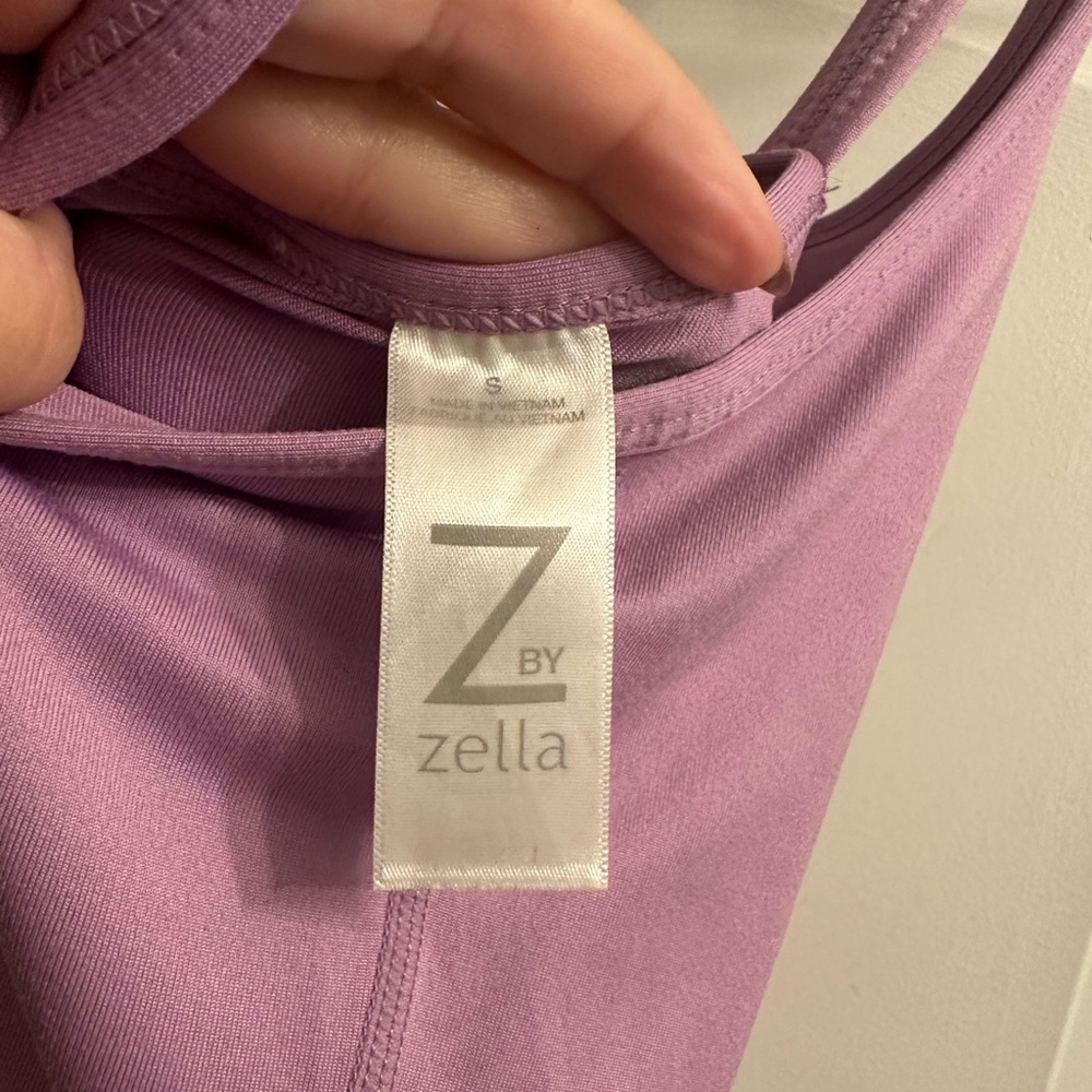 Zella Purple Mini Dress with Shorts - Picture 5 of 5